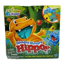 Hungry Hungry Hippos Game Hasbro 2012 4Players Includes blue orange yell... - £7.81 GBP