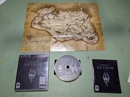 Elder Scrolls V: Skyrim Sony PlayStation 3 Complete in Box With Map - $5.70