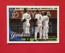 2010 Topps Rodriguez Jeter Cano #269 New York Yankees FREE SHIPPING - £1.58 GBP