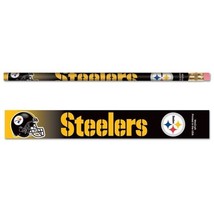 PITTSBURGH STEELERS 6 PACK PENCILS NEW &amp; OFFICIALLY LICENSED - $8.75