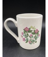 Portmeirion Botanic Garden Tall Coffee Mug Bowl Rhododendron Dragonfly 4” - $321.59 MXN