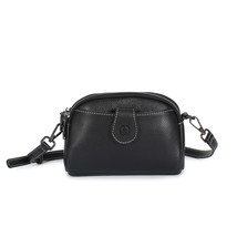 Women Genuine Leather Small Shoulder Bag New Fashion First Layer Cowhide Mobile  - £57.79 GBP