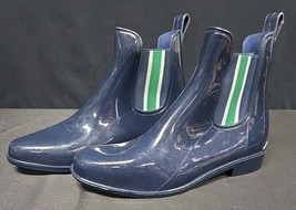 Lauren Ralph Lauren Tally II-BO-RAI Navy Blue Rain Boots Size 9 NWOT NEW - $39.95