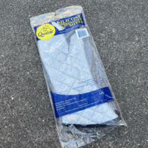 NEW Qualite 17&quot; Oven Mitt / Glove for Baking / BBG Grilling Silver Quilted - $14.52