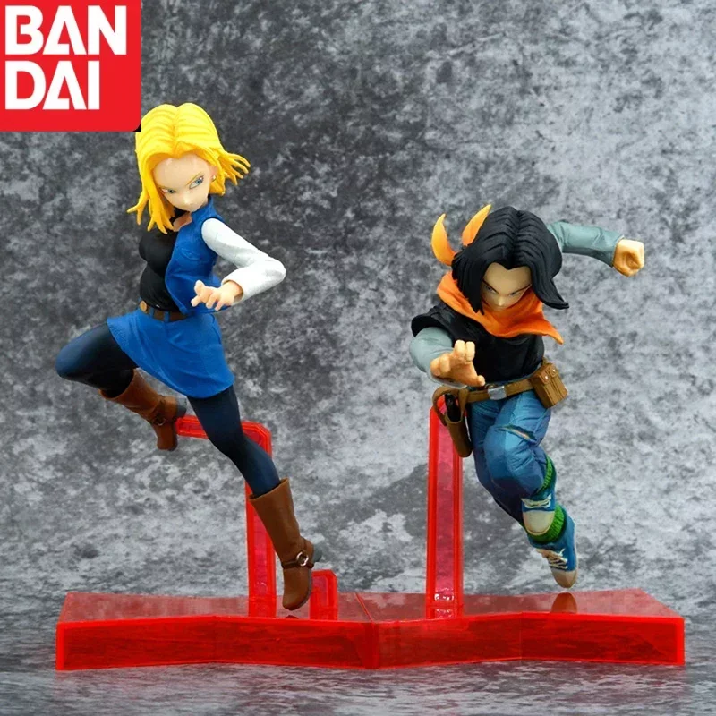 15-18CM Anime Dragon Ball Z Action Figure Android 17 Lapis Android 18 La... - $20.49