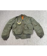 Vintage L-2B Flight Jacket Skyline Light Zone Vietnam War Era Pilot USAF... - $275.94 CAD