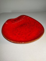 köln keramik Weber mid century pottery red decorative Bowl - $34.65