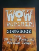 WOW Worship Songbook Today&#39;s 30 Most Powerful Worship Songs-  2000 - Orange  - £8.88 GBP