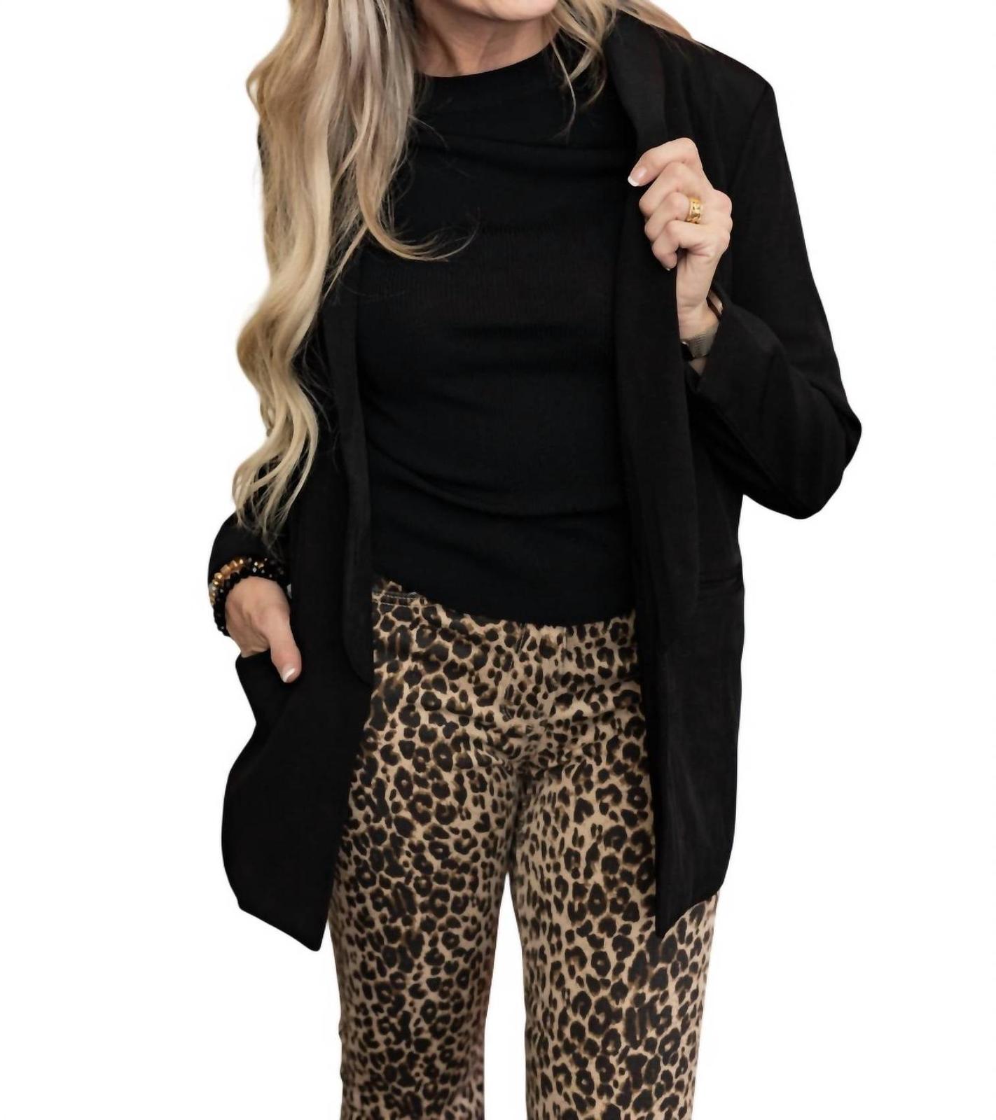 Rosa Clothing Work It Blazer Black - $41.00