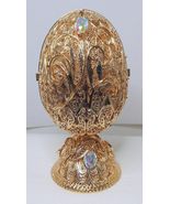 Russian Replica Golden Wire Cage With An Egg Inside-
show original title... - $304.30 CAD