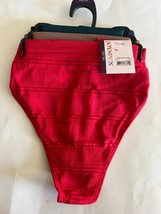 3 Pairs Joyspun Seamless Thongs Panties Size 2XL XXL 20 Brand NEW - £4.65 GBP