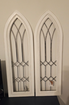 NWT 2 Kirkland&#39;s Arch Arches Wall Plaques Medieval Romantic Victorian FREE SHIP - £62.58 GBP