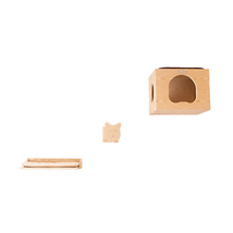 Armarkat W1907A Wall Cat Tree with Condo, Perch, and Scratching Post - £93.27 GBP