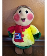 VTG 70s Pepsi Christmas Plush Animal Fair 19&quot; Caroler Boy Store Display ... - $78.76 CAD