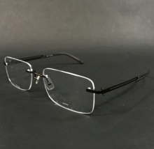 Marchon Eyeglasses Frames Airlock LOVE EXTREME 100 210 Brown Rectangle 54-18-140 - £59.60 GBP