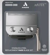Andis 86015 reVITE Fade Clipper Replacement Stainless Steel Blade - $32.66