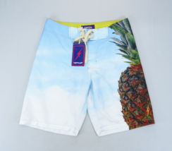 New Lightning Bolt Pineapple Dusk Blue Size 30 Board Shorts Boardshorts ... - £14.88 GBP
