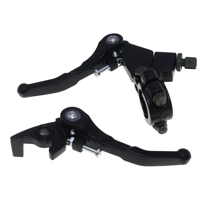Universal 7/8 Aluminum Alloy Clutch Brake Handle Levers for Off-Road Motorbike - £17.84 GBP