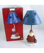 Dennis East Santa Tea Light Tealight Candle Holder Lamp Christmas Holida... - $9.79