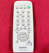 Oem Sony Audio System Remote RM-SEP707 Sony CMTEMP707,CMTE0707,CMTEP707 Tested - $12.82