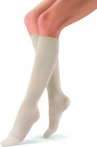 JOBST 120211 soSoft Compression Sock, Brocade Pattern, 15-20mmHg, Knee High, San - £52.73 GBP