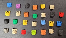 Lego Bionicle Krana Rubber Mask Lot Of 27 Vintage - £78.47 GBP