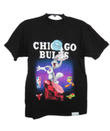 Diamond X Space Jam Men&#39;s Chicago Bulls Tweety Bird Bugs Bunny Tee Size M - $19.99