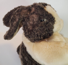 Folkmanis Baby Dutch Rabbit Full Body Hand Puppet Plush 10&quot; Bunny Realistic - $14.80