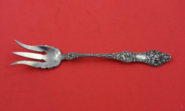 Old Orange Blossom by Alvin / Gorham Sterling Silver Pickle Fork 3-tine 6&quot; - £69.33 GBP