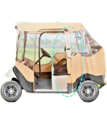  Golf Cart Enclosures Cover for EZGO TXT 2 Passenger (Roof up to 58&quot;),  - £70.65 GBP