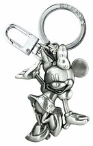 Disney Waving Minnie 2D Pewter Keyring,Multi-colored,1&quot; - £8.60 GBP