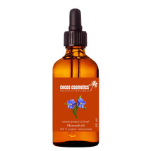 Flax seed oil | Facial oil | 100% Pure organic cold pressed oil | plant omega 3 - £11.51 GBP