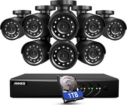 Annke 3K Lite Security Camera System Outdoor With Ai Human/Vehicle, E200 - £277.15 GBP