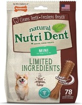 Nylabone Nutri Dent Filet Mignon Dog Chews - 78 ct - £20.70 GBP