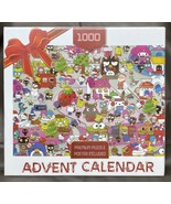 Sanrio Characters 1000 Piece Puzzle Advent Calendar With Poster Hello Kitty - £22.15 GBP