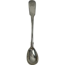Antique Sterling Silver Condiment Jam Spoon English 1873 TS London - £33.35 GBP