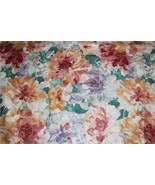 VTG Richloom Watercolor Large Shabby Floral Flowers Decorator Fabric BTY... - $17.76 CAD