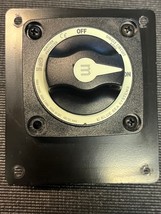 Blue Sea 6006201 Mini ON/OFF Battery Switch Black 300A Marine Rated Unte... - $29.99