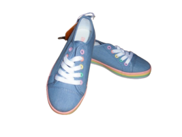 NWT Gymboree Girls Size 12 Tennis Shoes Sneakers Blue  NEW - £15.68 GBP