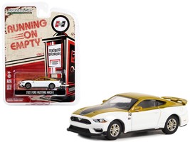 2021 Ford Mustang Mach 1 White and Gold with Black Stripe Hurst Performance - $33.99