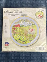 Design Works 6&quot; Round Counted Cross Stitch Picture Kit &quot;Summer&quot; *NEW* b2 - $266.32 MXN