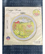 Design Works 6&quot; Round Counted Cross Stitch Picture Kit &quot;Summer&quot; *NEW* b2 - $13.99