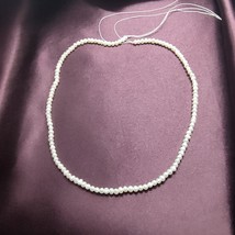 Natural Freshwater White Pearl Necklace - £20.84 GBP