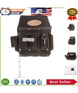 Weather-Resistant Electrician&#39;s Pouch in Oil Tanned Leather – 12 Pocket ... - $921.56 MXN