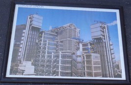 Lloyds Of London Framed Photograhic Print Poster - Gdc - Nice Contemporary Piece - £71.43 GBP