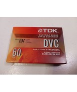 TDK DVC 60 Mini DV Digital Video Cassette Tape Superior Grade Brand New ... - £4.65 GBP
