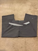 Lululemon Athletica Yoga pants Size 4 Capri Grey/White  35801 RN 106259 - $35.32