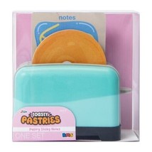 Toasty Pastries LIGHT BLUE Toaster Sticky Note Dispenser Office &amp; Deskto... - $10.89
