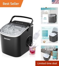 Auto-Cleaning Portable Ice Maker with Easy Operation - Perfect for Home ... - $1,998.78 MXN