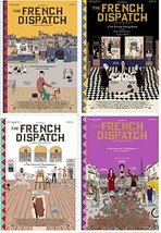 THE FRENCH DISPATCH Set of 4-13.5&quot;x20&quot; Original Promo Poster Wes Anderson Timoth - £109.67 GBP